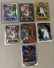 Chris Livingston Rookie Lot Prizm Silver Green Mosaic Yellow Topps Chrome