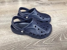 Crocs Baya Navy Clogs Slip On Slide Sandals Comfort 10126-410 Womens Size 6