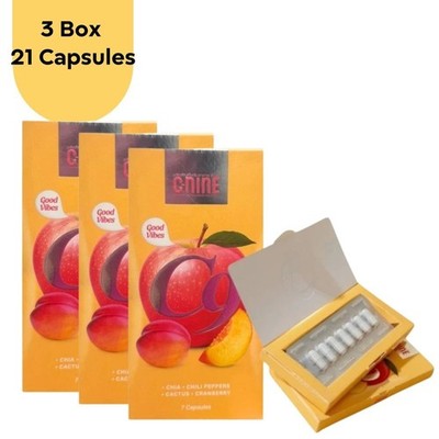 C-NINE dietary supplement helps block and burn fat and helps control weight 3box