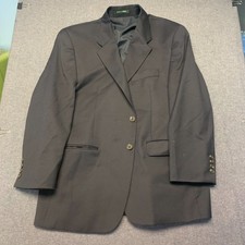 Ralph Lauren LAUREN Men's Blazer Size 42S Short Blue Wool Suit Jacket