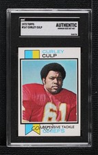 1973 Topps Curley Culp #167 SGC Authentic MinSize Not Met HOF 14pi
