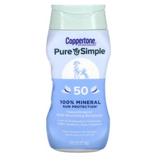 Pure & Simple, 100% Mineral Sun Protection, SPF 50, 6 fl oz (177 ml) 2.74 per gallon