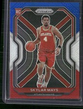2020-21 Panini Prizm #255 Skylar Mays Red, White and Blue Prizms