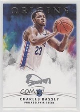 2021-22 Panini Origins Rookie Auto Charles Bassey #RA-BAS Auto 0x6p