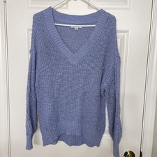 American Eagle Powder Blue Oversized Sweater ...