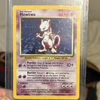 Pokémon TCG Mewtwo Base Set Holo Rare 10/102 1999 Copyright 60 HP 10+ Card