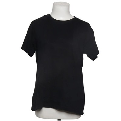 Zegman, T-shirt, Größe: M, Schwarz, Baumwolle, Einfarbig, Damen #VB5