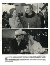 2000 Press Photo Actors in a scene from the movie "Space Cowboys" - lrp52108