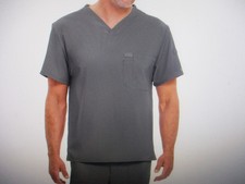 NWT Mens Dickies EDS Signature Modern Classic VNeck Scrub Top,Blue Sz M