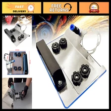 Universal Angle Grinder Stand for 45° Chamfer Cutting, 100mm Holder for Tiles