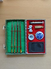 1 chinesisches Kalligraphie- und Zeichen Set