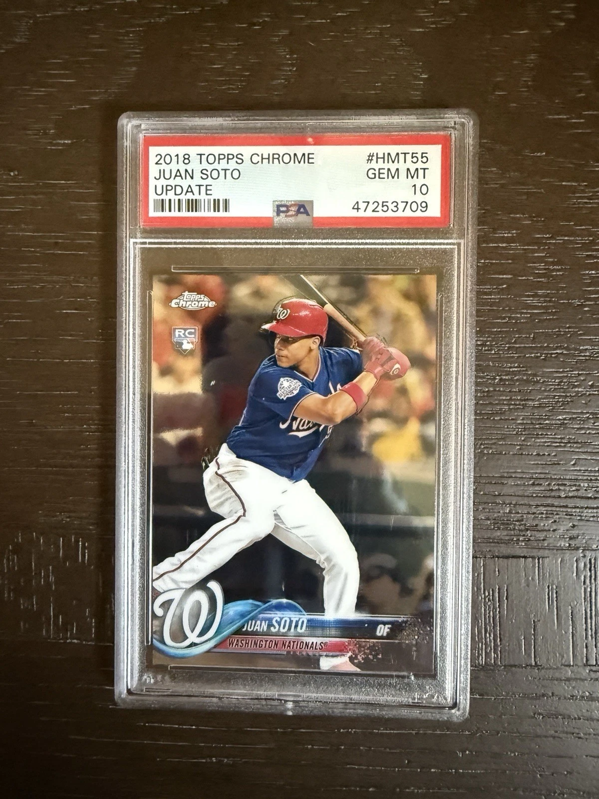 Juan Soto Chrome Update RC PSA 10