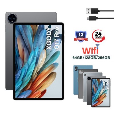 2025 Neu Tablet Android 16 24GB RAM+256GB 8000mAh 14 Zoll 4G LTE 2SIM WlFl GPS
