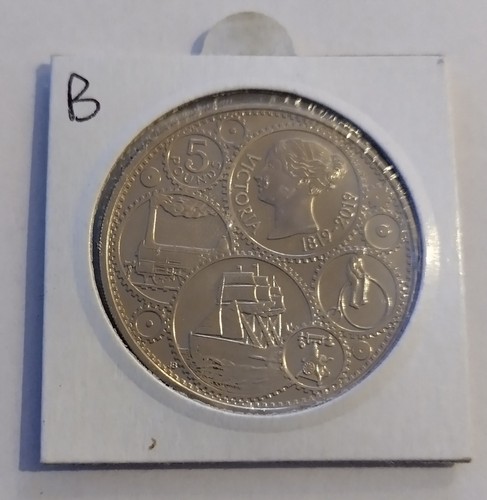2019 BU £5 Münze 200th Anniversary Queen Victoria’s Birth Stempelglanz