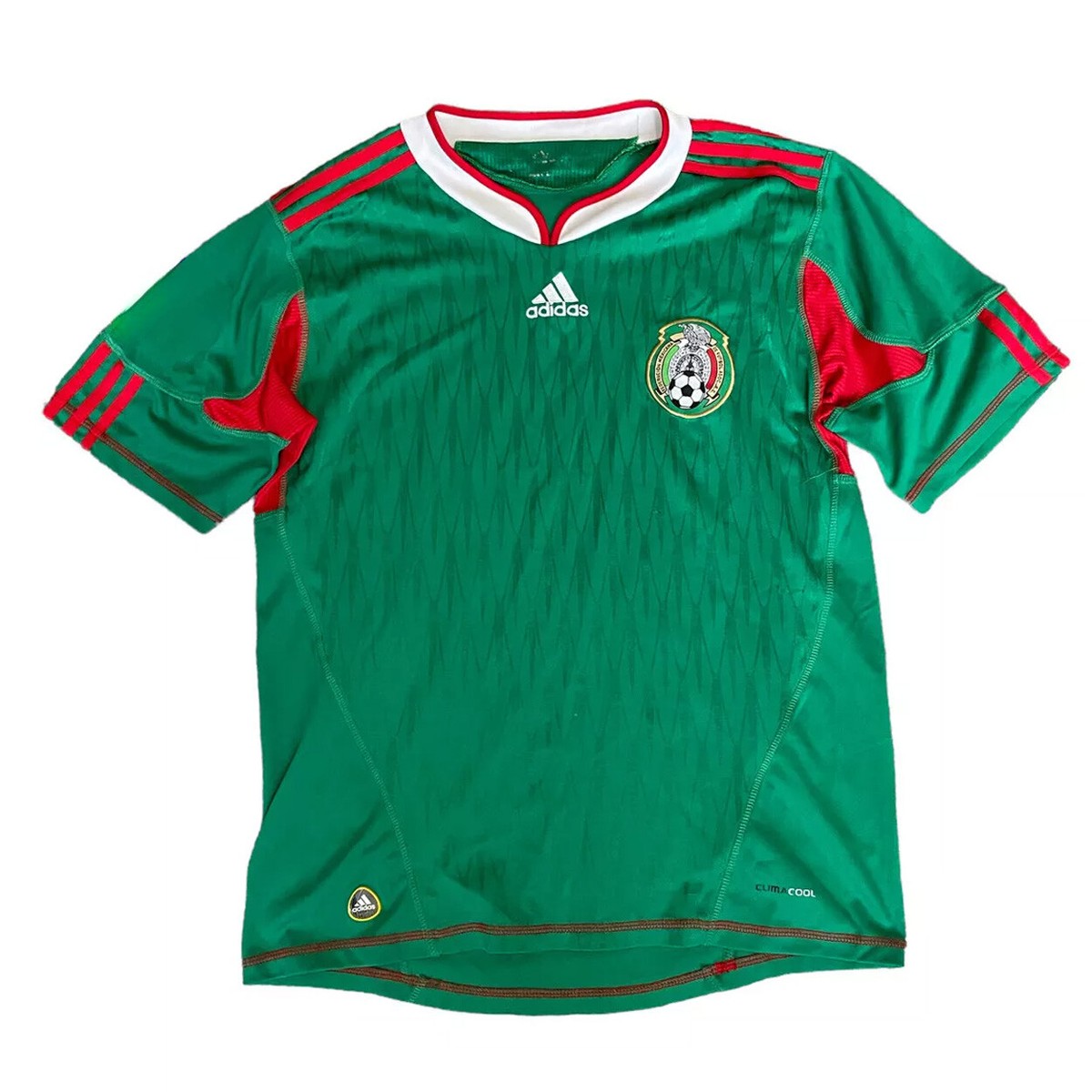 P41410 - adidas Authentic Mexico Men's Home Jersey World Cup 2010