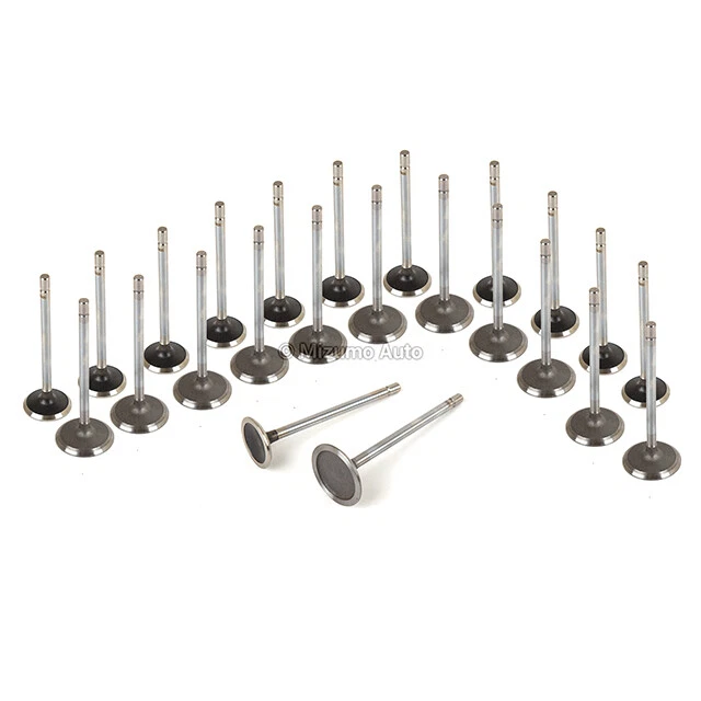 Válvulas de escape de admisión aptas para Chevrolet GM Pontiac Saturn 04-11 3.6 DOHC Foto 2 de 4