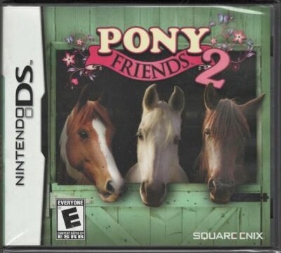 Pony Friends 2 NDS (Brand New Factory Sealed US Version) Nintendo DS