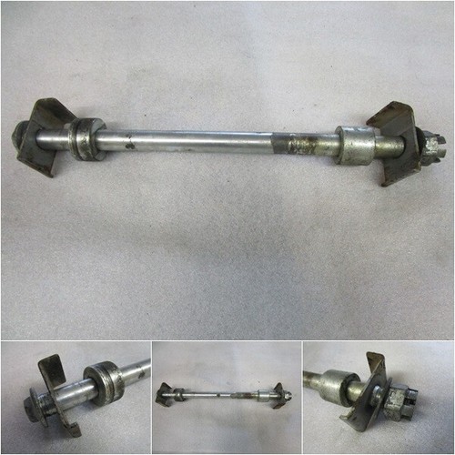 E1. Kawasaki EL 250 B Steckachse hinten Hinterrad Achse Radachse Axle rear