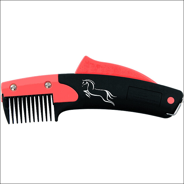 Sologroom Humane Grooming Horse Pet Break Tear Hair Pulling Comb U092