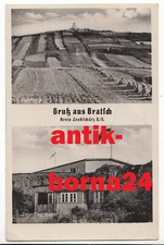 Postcard greetings from Bratsch district Leobsch�tz Silesia gliding camp Bracisz�w U172