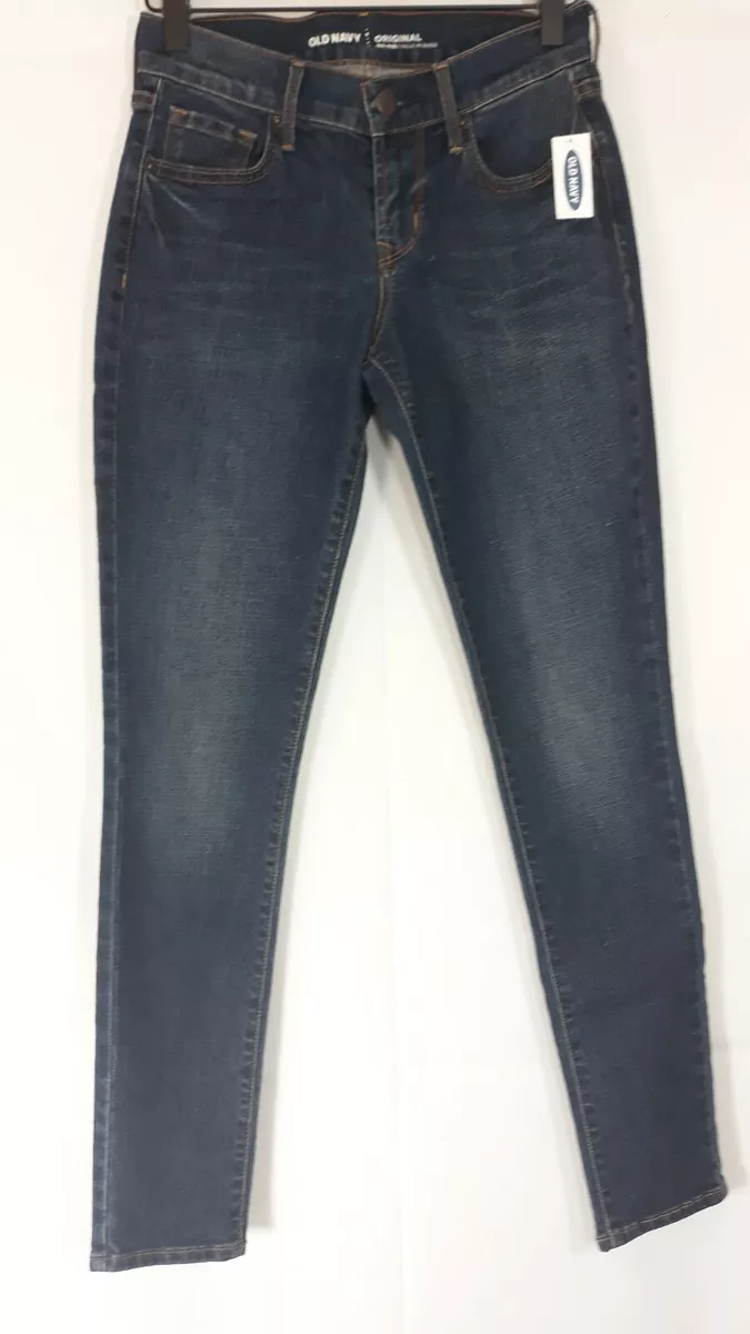 Old Navy Mid-Rise Straight Leg Women&#039;s Junior 0 Petite Blue Jeans | eBay