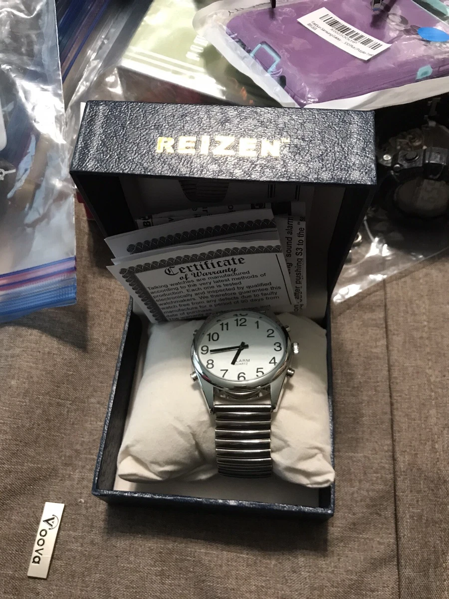 Reizen talking radio shop controlled watch