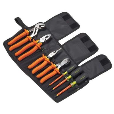 GREENLEE 0159-01-INS Insulated Tool Set,7 pc.