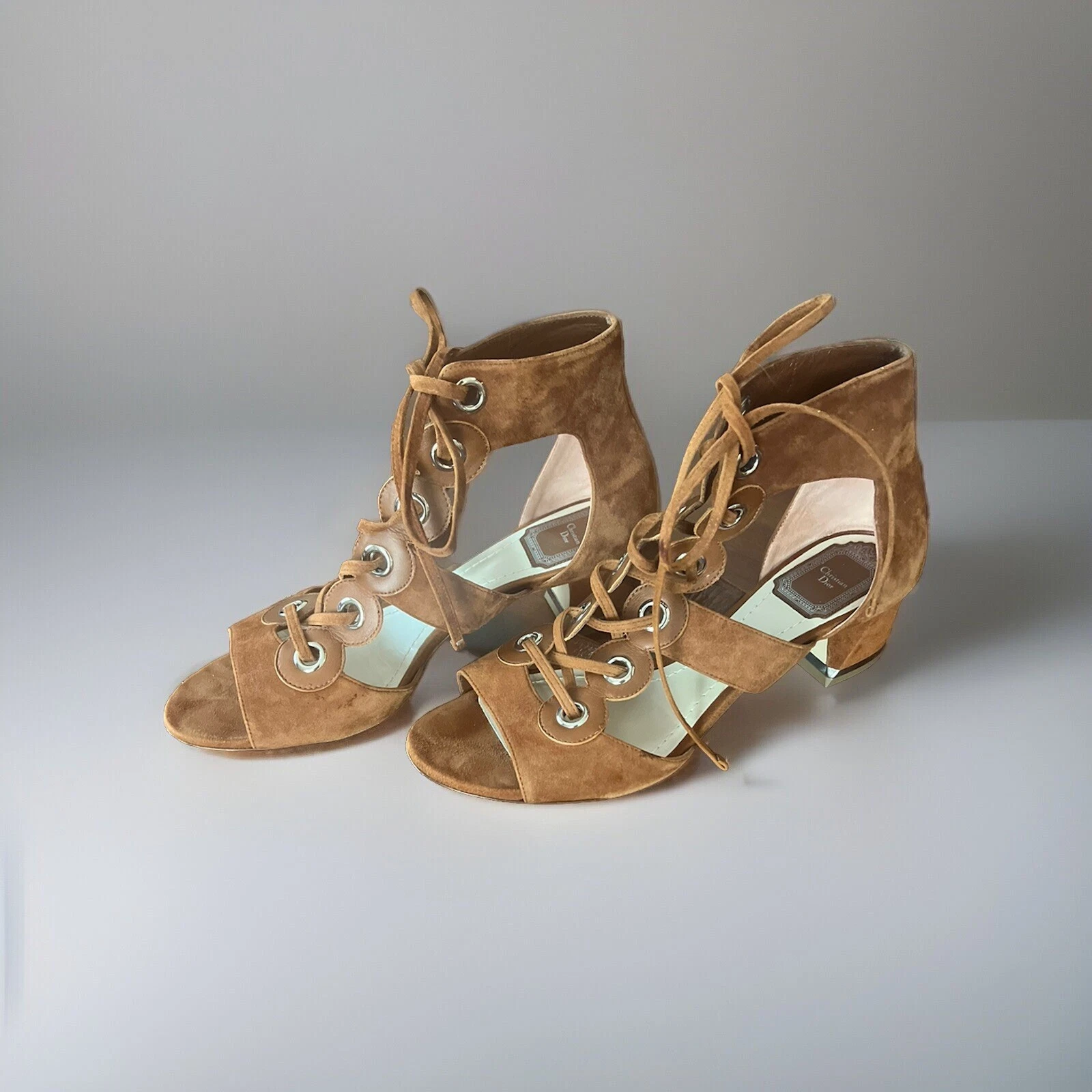 Sandales Christian Dior rares taille 39,5 authentiques