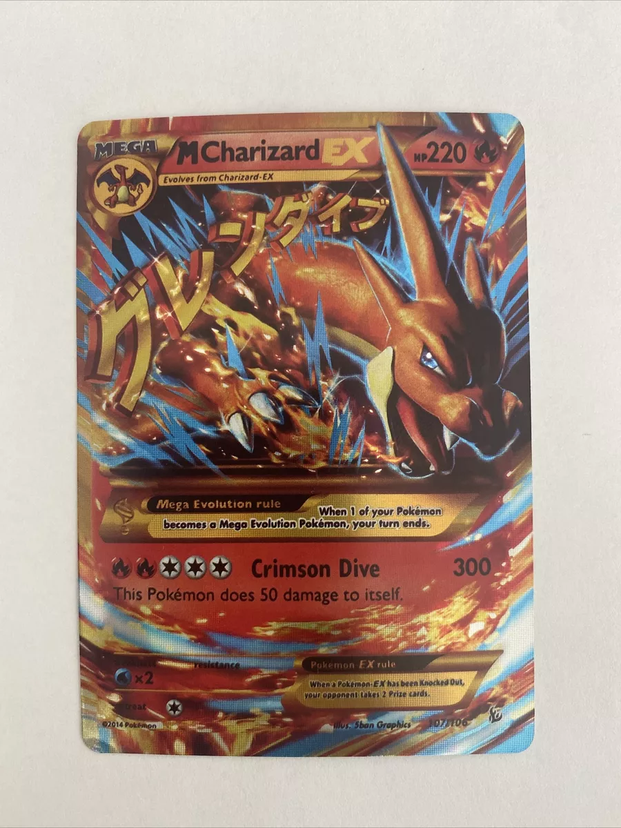 M Charizard EX (Y) - XY - Flashfire - Pokemon