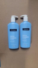 2 Neutrogena Fresh Foaming Gentle Daily Facial Cleanser & Makeup Remover. 9.6 Oz