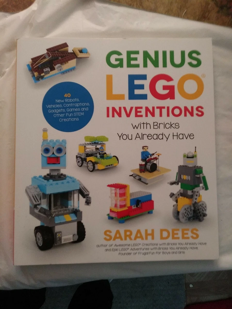 Genius LEGO Inventions with Bricks You Already Have 40 New Robots Veh NEW