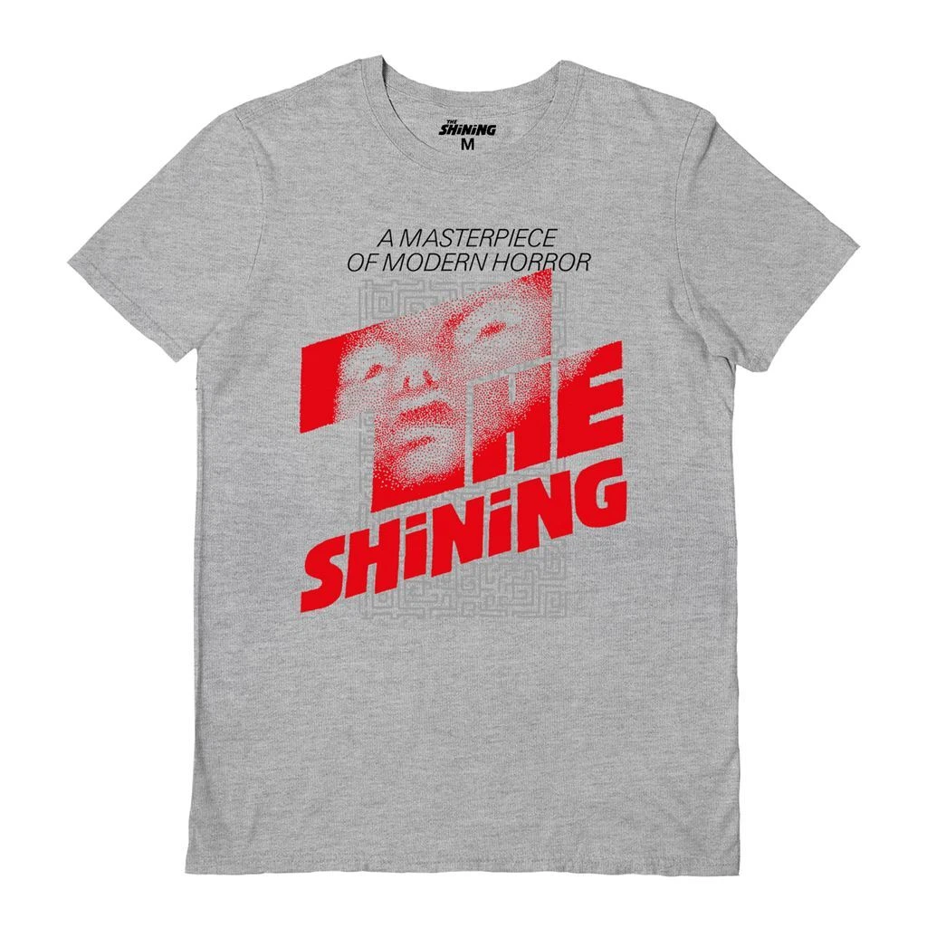 The Shining T-shirt - Official Logo Sports Grey Short Sleeve Tee in 5 sizes