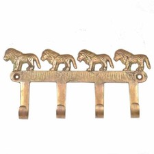 Neu Handgemacht Messing Löwen Wand Haken Aufhänger Halter 1 Teile