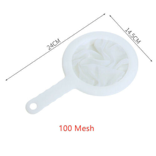 Soymilk Filter Mesh Sieve Milk Bag Juice Colander Handheld Flour Honey Strainer - Picture 6 of 11