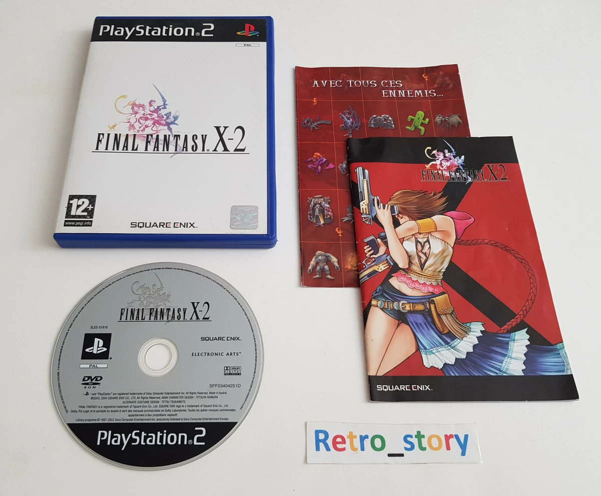 Final Fantasy X-2 Sur PS2 – Version Française – Complet Et En Très Bon état