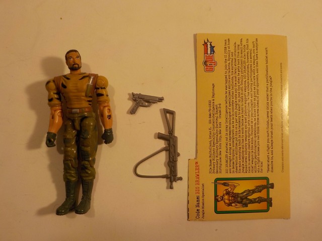 GI Joe 2003 BIG BRAWLER v3 Tiger Force 100% Complete w Filecard FC | eBay
