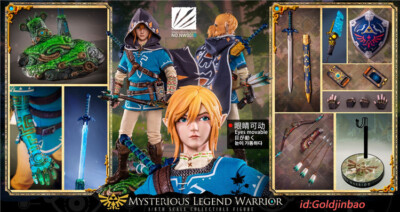 NWTOYS Breath Of The Wild Link Action Figure Model In Stock ex 1/6