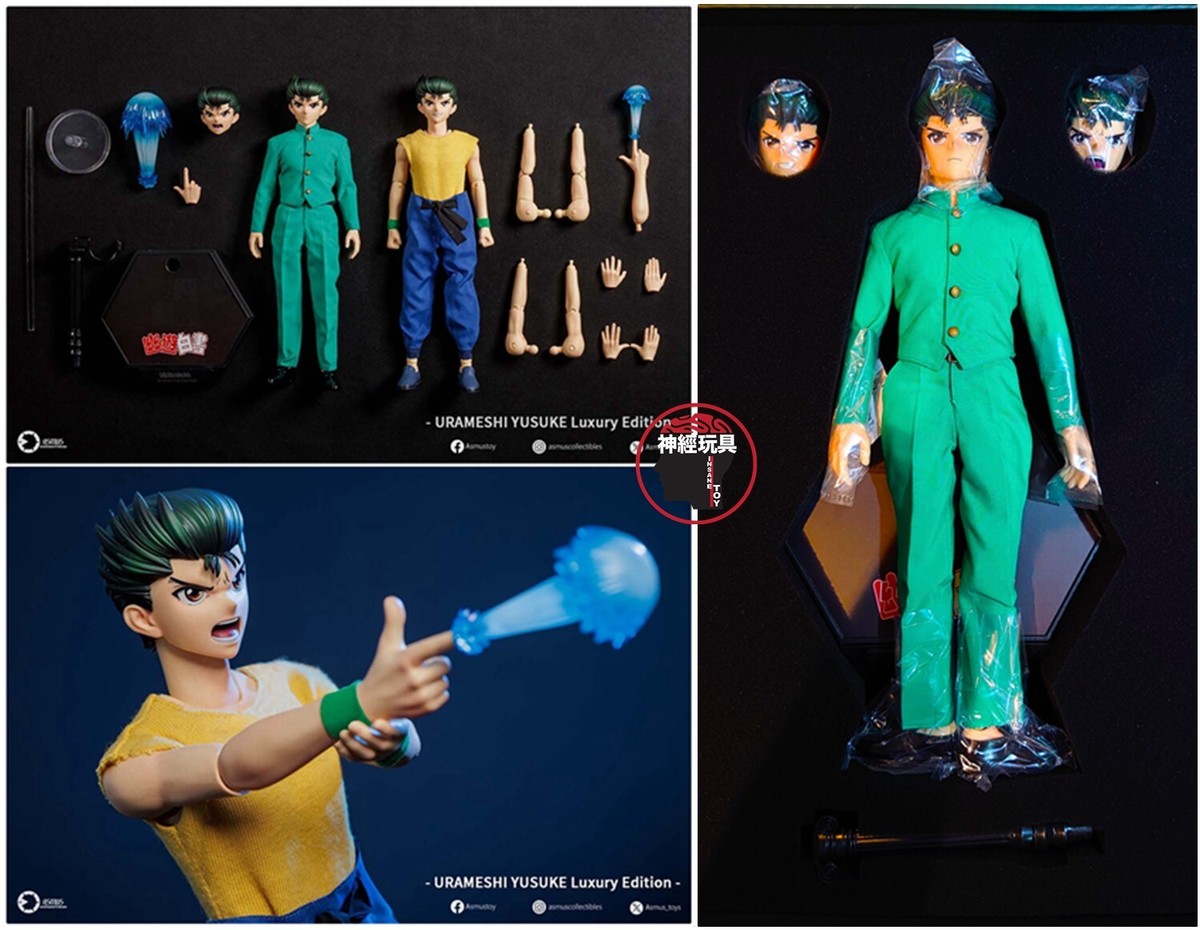 Asmus Toys YU YU HAKUSHO 1/6 URAMESHI YUSUKE 2 PACK LUXURY EDITION