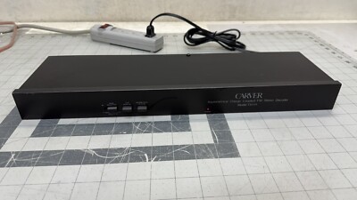 Carver Model TX1-11 Asymmetrical Charge Coupled RARE FM Stereo Decoder StillWORK