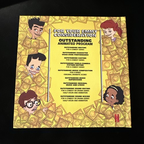 RARE Big Mouth S2 Season 2 2019 Netflix FYC DVD Nick Kroll Jenny Slate Awards - Picture 2 of 6