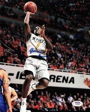 Jawun Evans signed 8x10 photo PSA/DNA Oklahoma State Cowboys Autographed