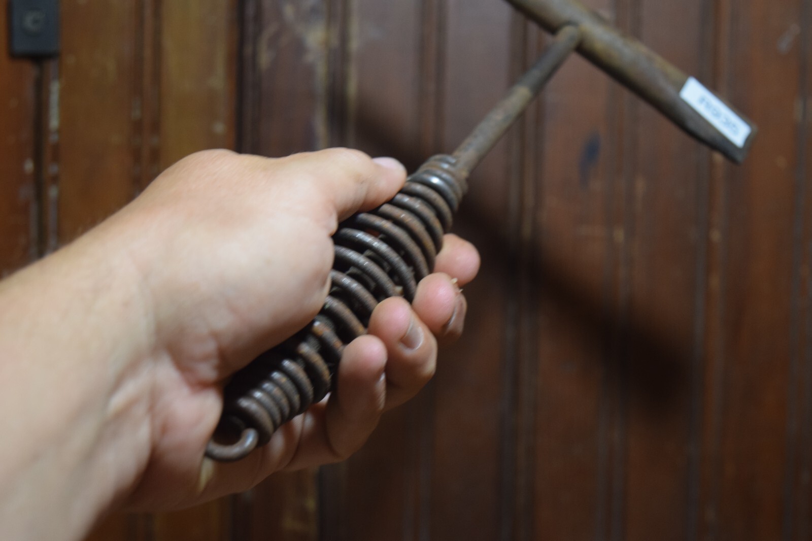 HAND TOOL WELDING SLAG HAMMER STRAIGHT PIEN 9" HANDLE METAL WORKING WIRE GRIP