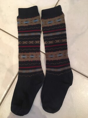 Thermo-KnieStrümpfe, gestreift, Gr.27-30, *NEUwertig*