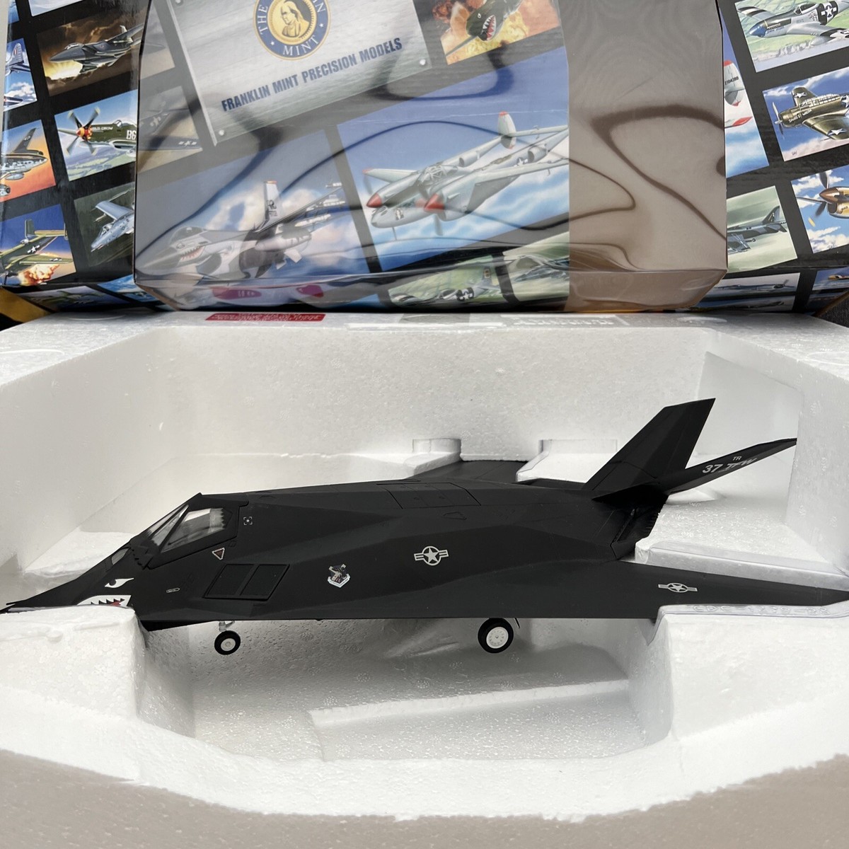 フランクリンミント 1/48 F117 Stealth Franklin Mint Armour Collection 1:48 Metal - F117 STEALTH US AIR
