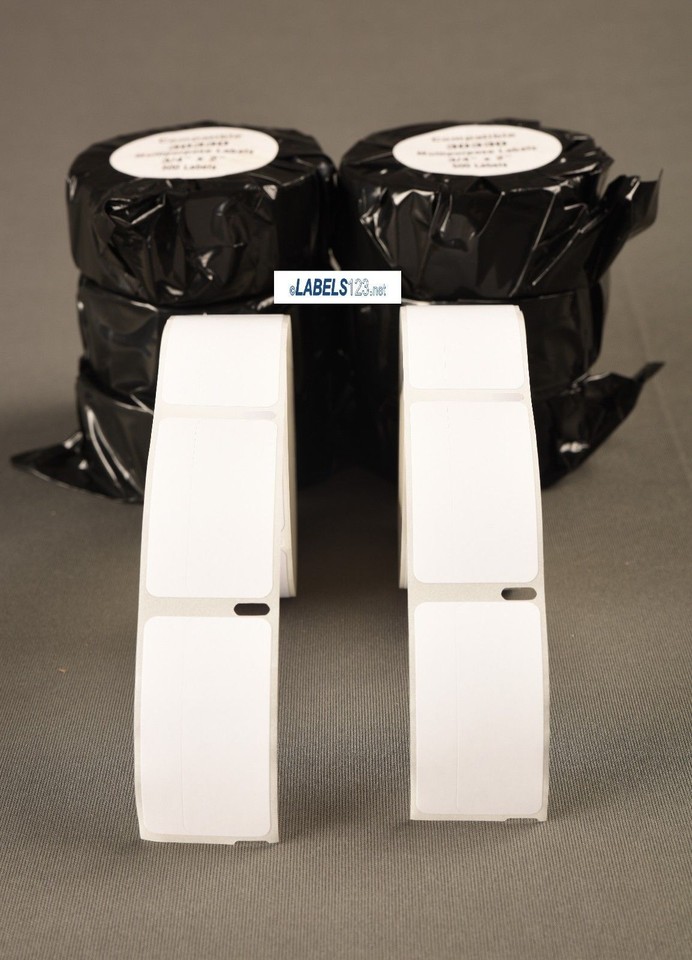 3 Rotoli 99010 S0722370 28mm X 89mm Etichette Compatibili Per - Foto 5