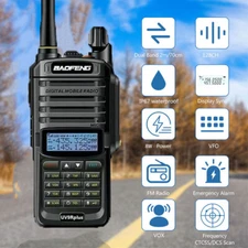 BAOFENG UV9R PLUS 8W VHF/UHF WALKIE TALKIE DUAL BAND HANDHELD TWO WAY RADIO IP67