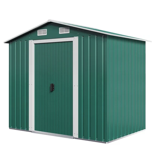 Metal Garden Shed 6 X 4, 8 X 4, 8 X 6, 10 X 8 Garden Storage WITH FREE BASE New - Picture 16 of 58