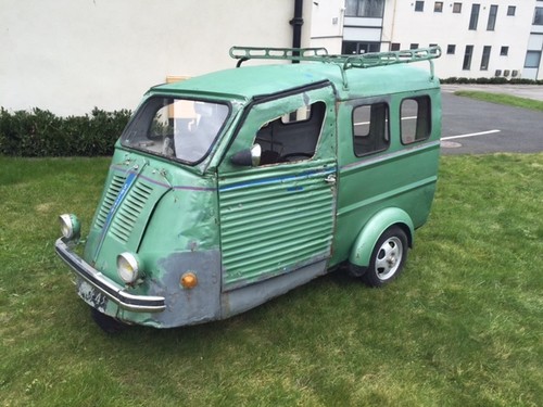 NEW MAP SOLYTO MICROCAR BARN FIND RARE TRIKE BUBBLECAR 3 WHEELER APE VAN ESTATE - Picture 3 of 12