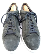 Allen Edmonds "COURTSIDE" Men's Low-Top Dress Suede Sneakers 10 D  Grey  (915)