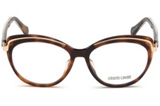 Roberto Cavalli Mulazzo RC5077 Tortoise Cat Eye Eyeglasses Frame 53-15-140 5077